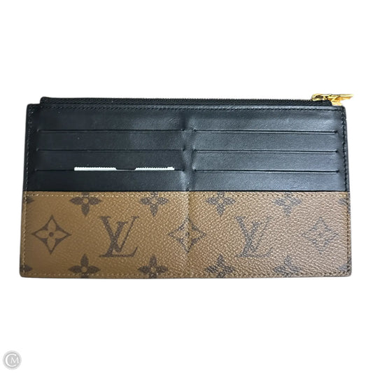 Wallet Luxury Designer By Louis Vuitton, Size: Medium