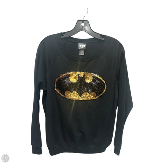 Top Long Sleeve Basic By Clothes Mentor In Black, Size: L