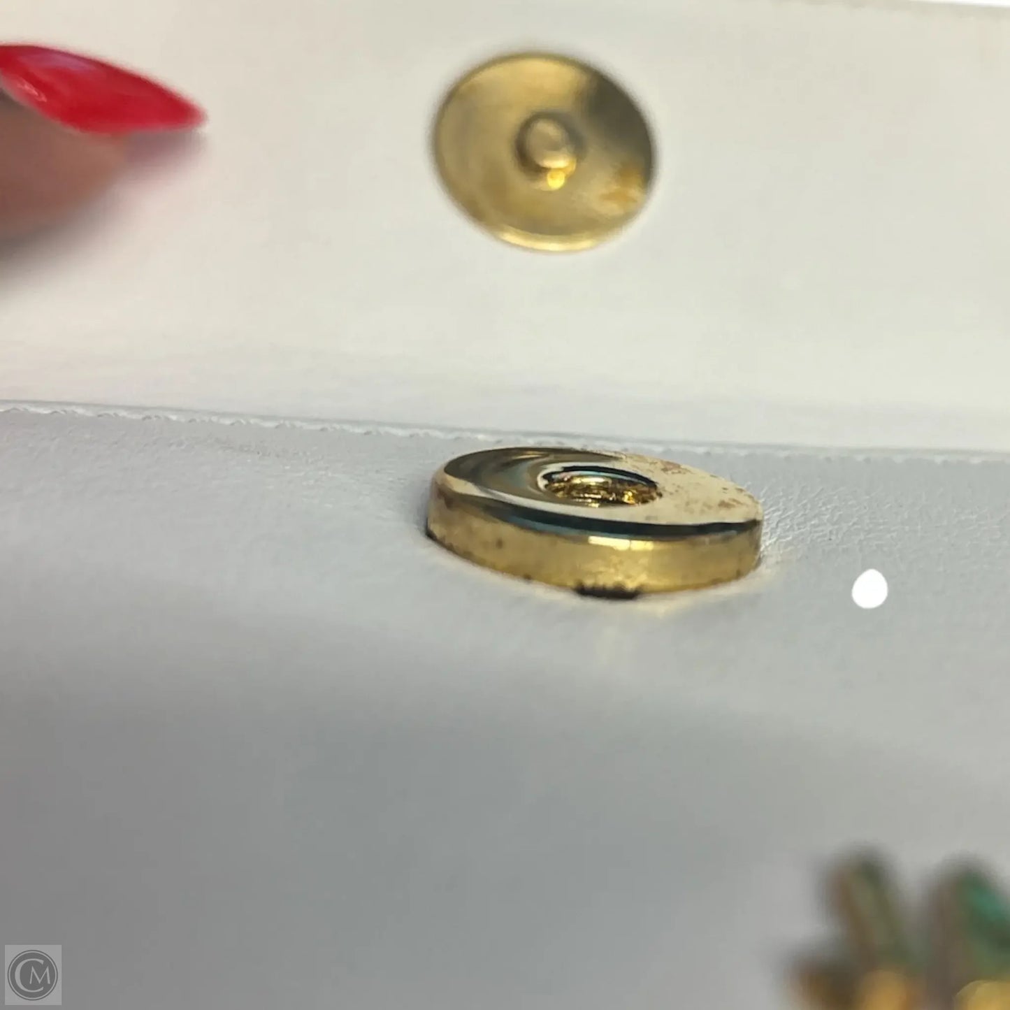 Handbag Leather By Cma, Size: Small