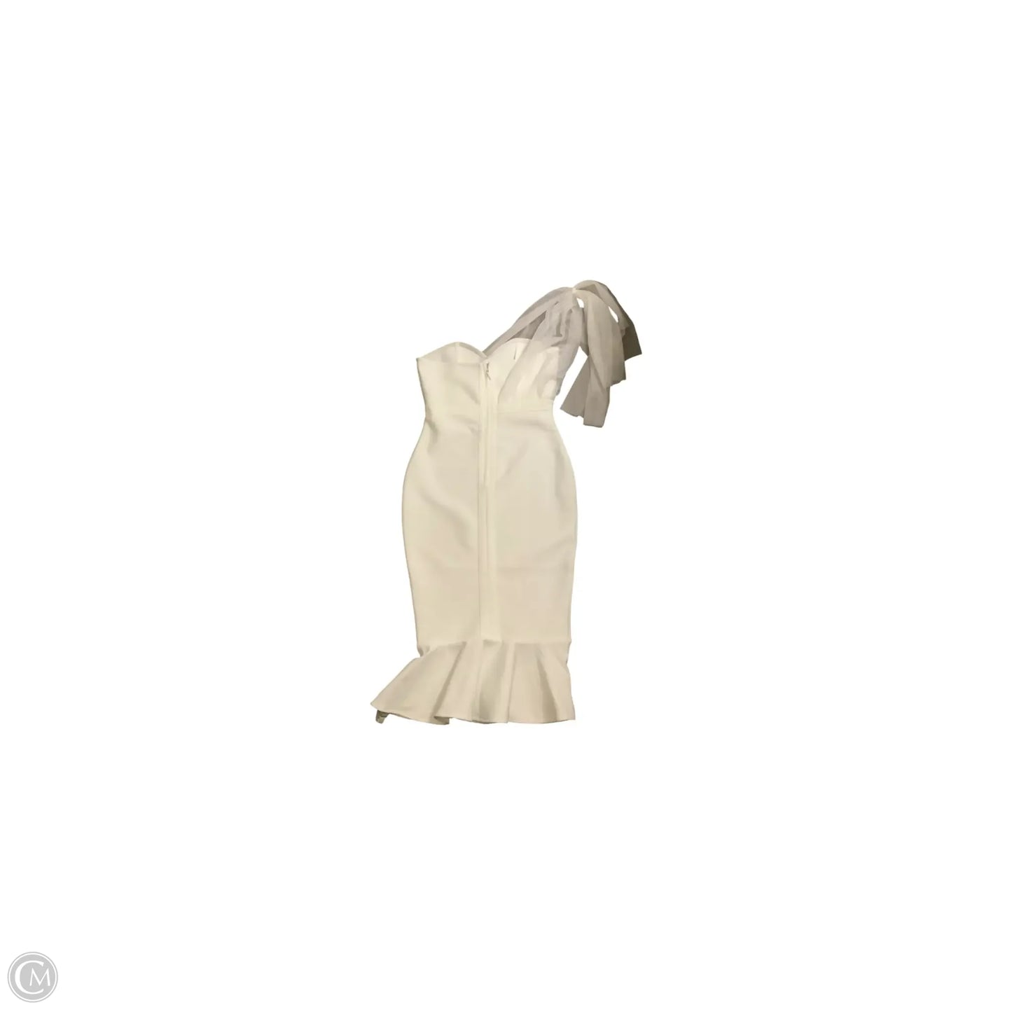 Dress Casual Midi By Clothes Mentor In White, Size: S