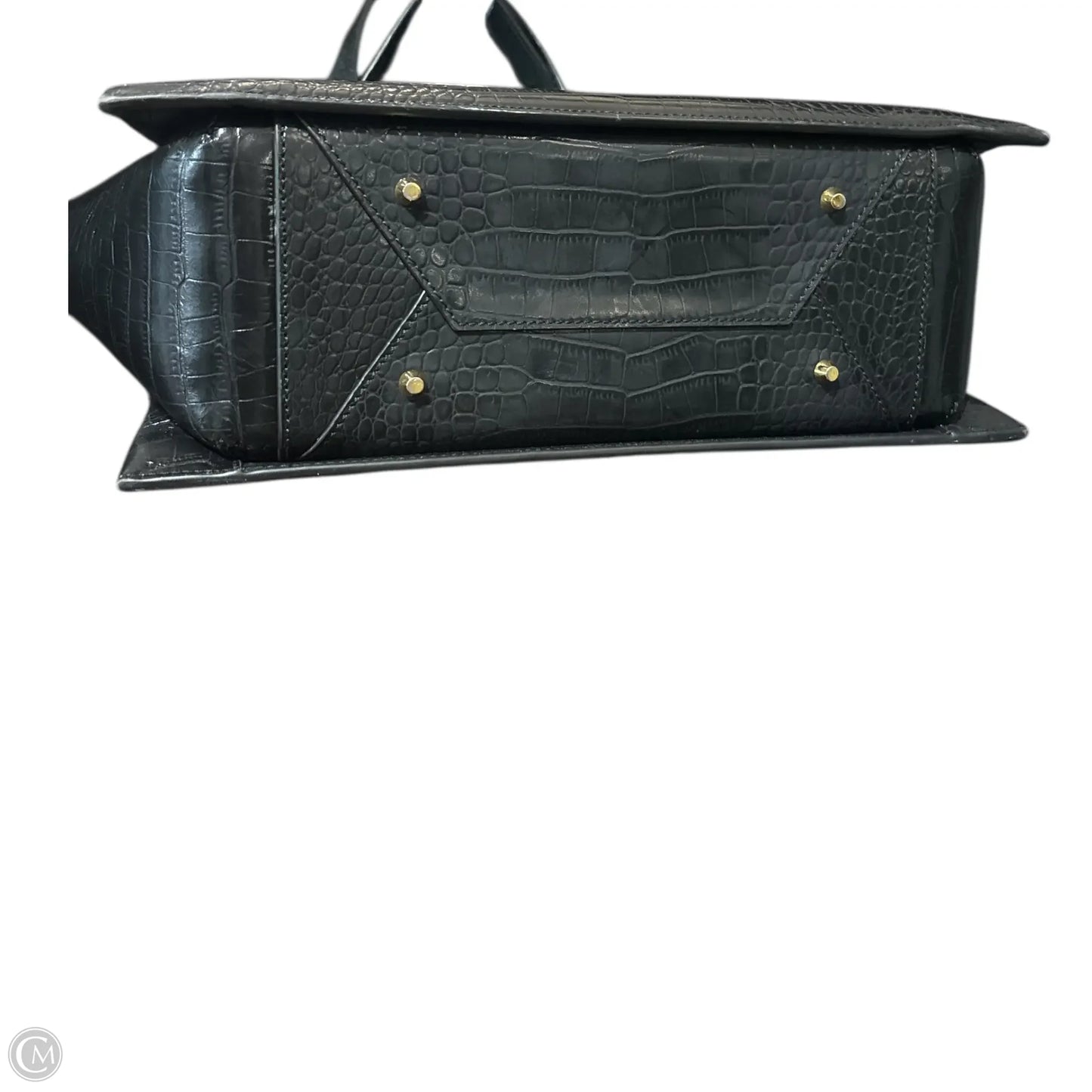 Handbag Leather By Clothes Mentor, Size: Large