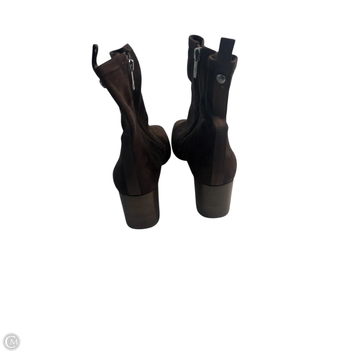 Boots Ankle Heels By Donald Pliner In Brown, Size: 9.5