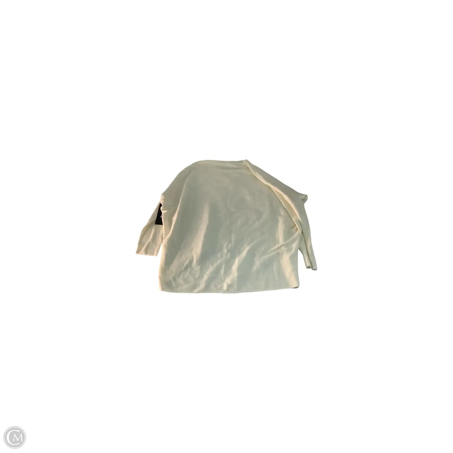 Top Long Sleeve Basic By Clothes Mentor In Cream, Size: L