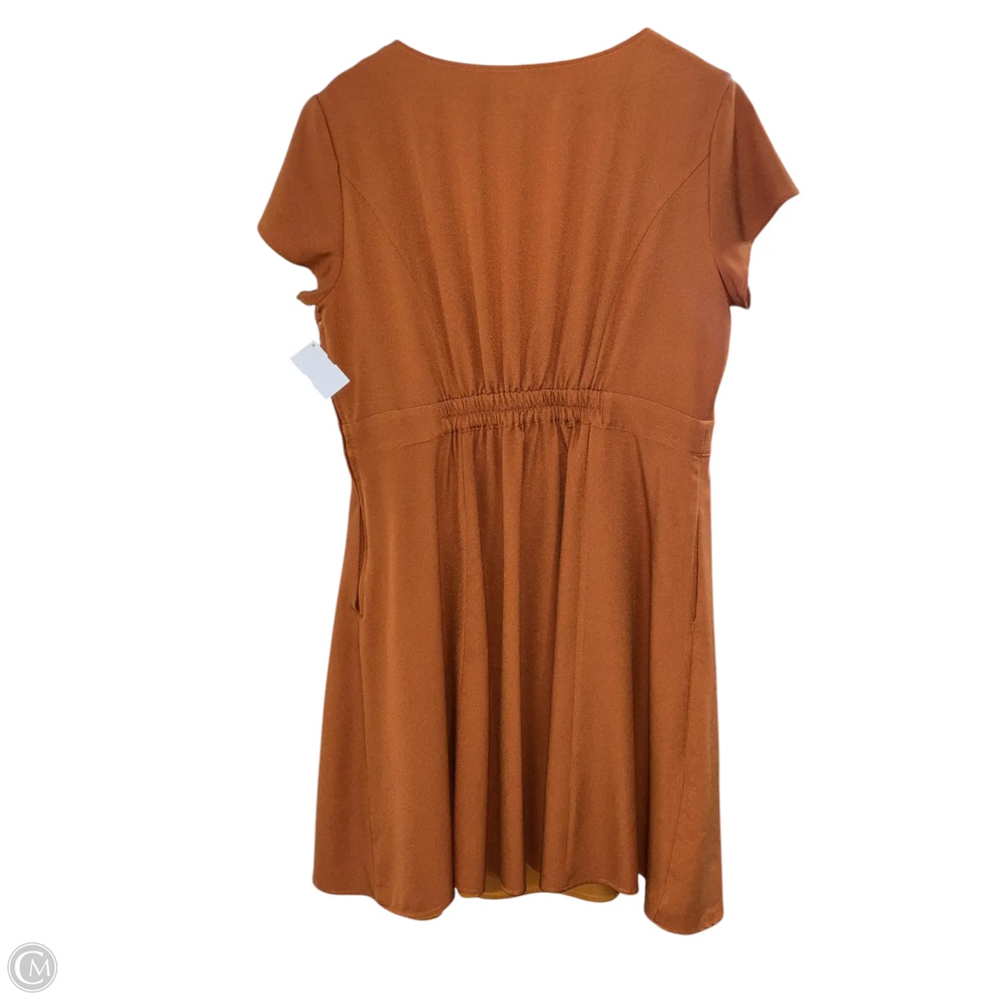 Dress Casual Midi By Modcloth In Orange, Size: Xl