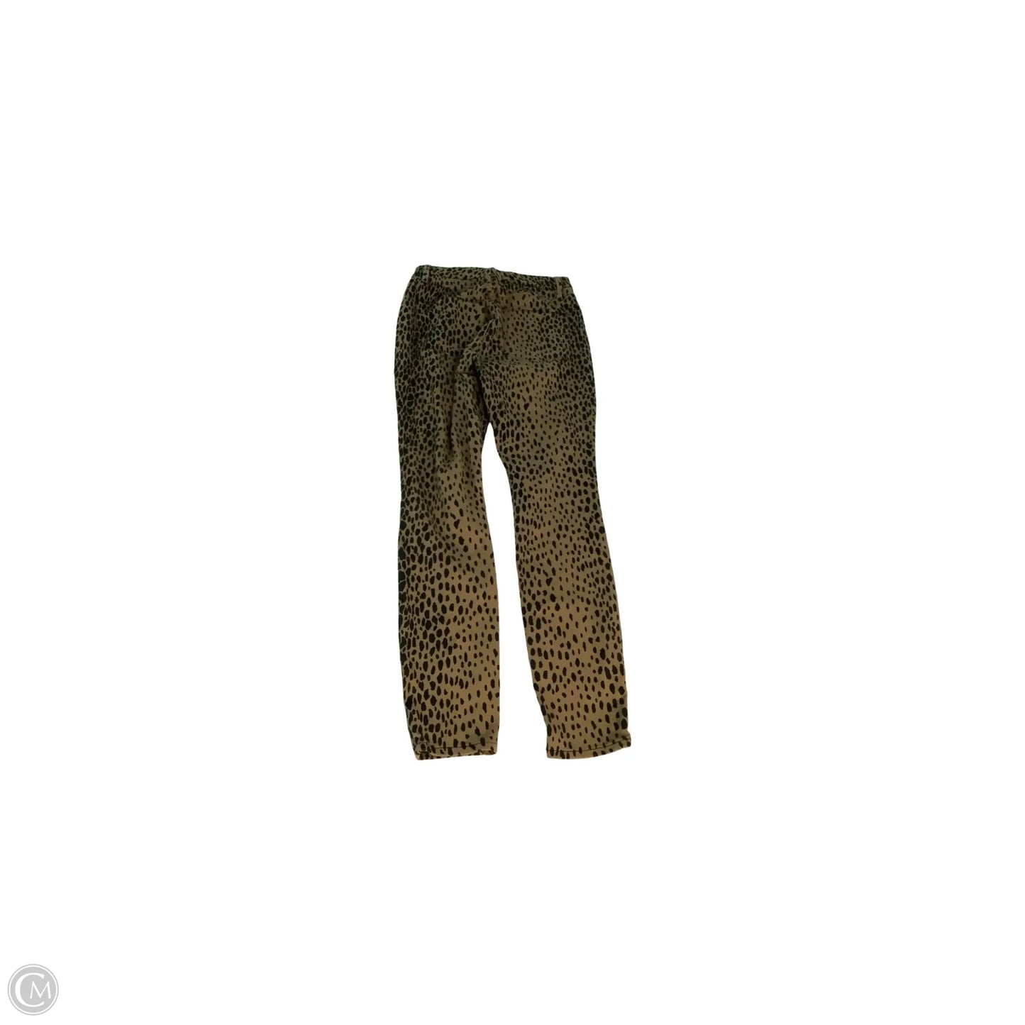Jeans Skinny By Good American In Animal Print, Size: 8