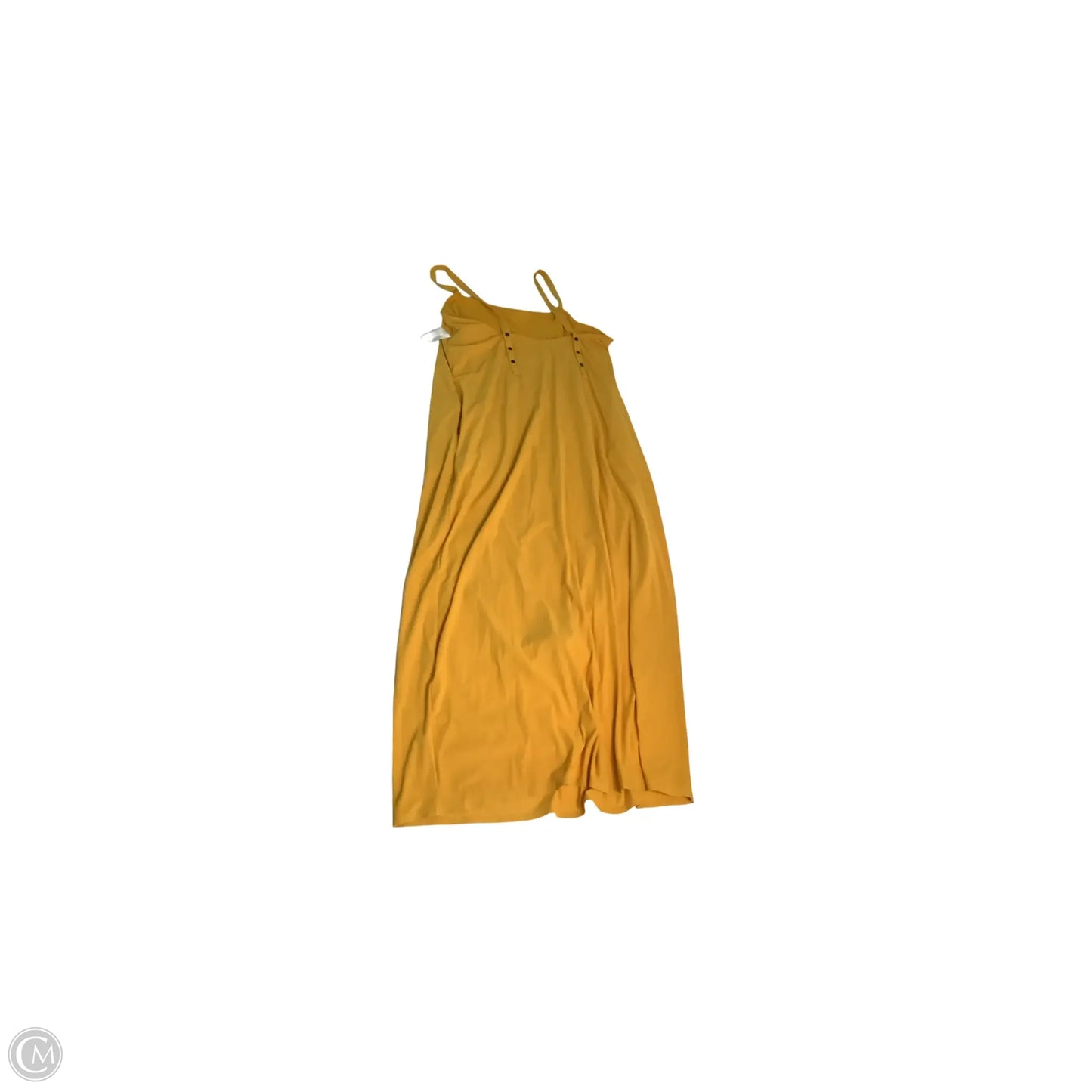 Dress Casual Midi By A DAY In Yellow, Size: L