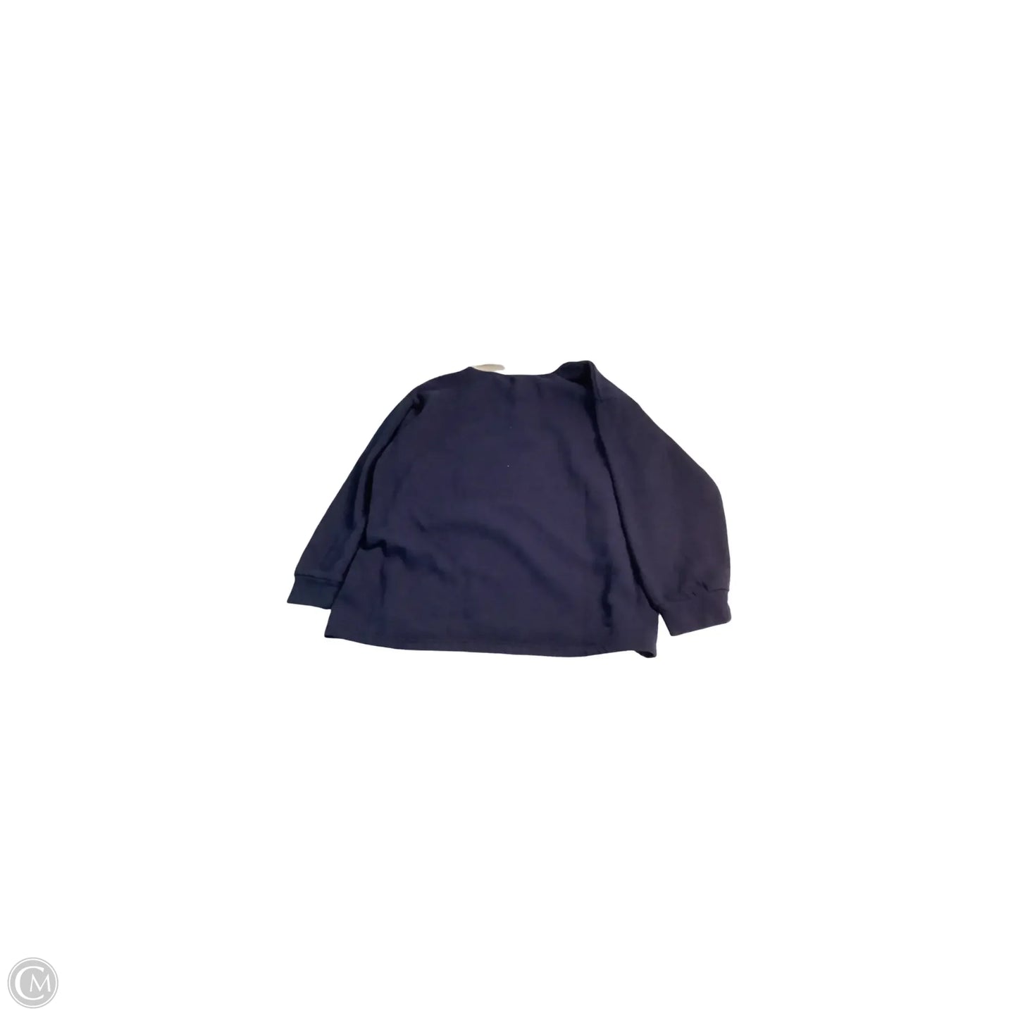 Top Long Sleeve Basic By Clothes Mentor In Blue, Size: S