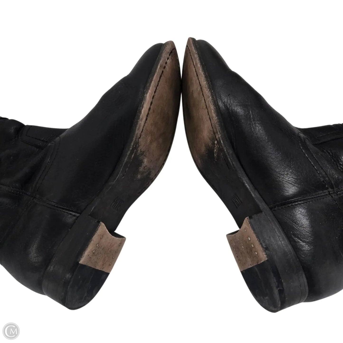 Boots Designer By Frye In Black, Size: 9