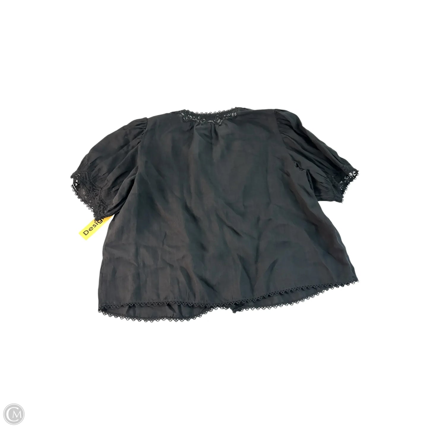 Top Short Sleeve Basic By Clothes Mentor In Black, Size: S