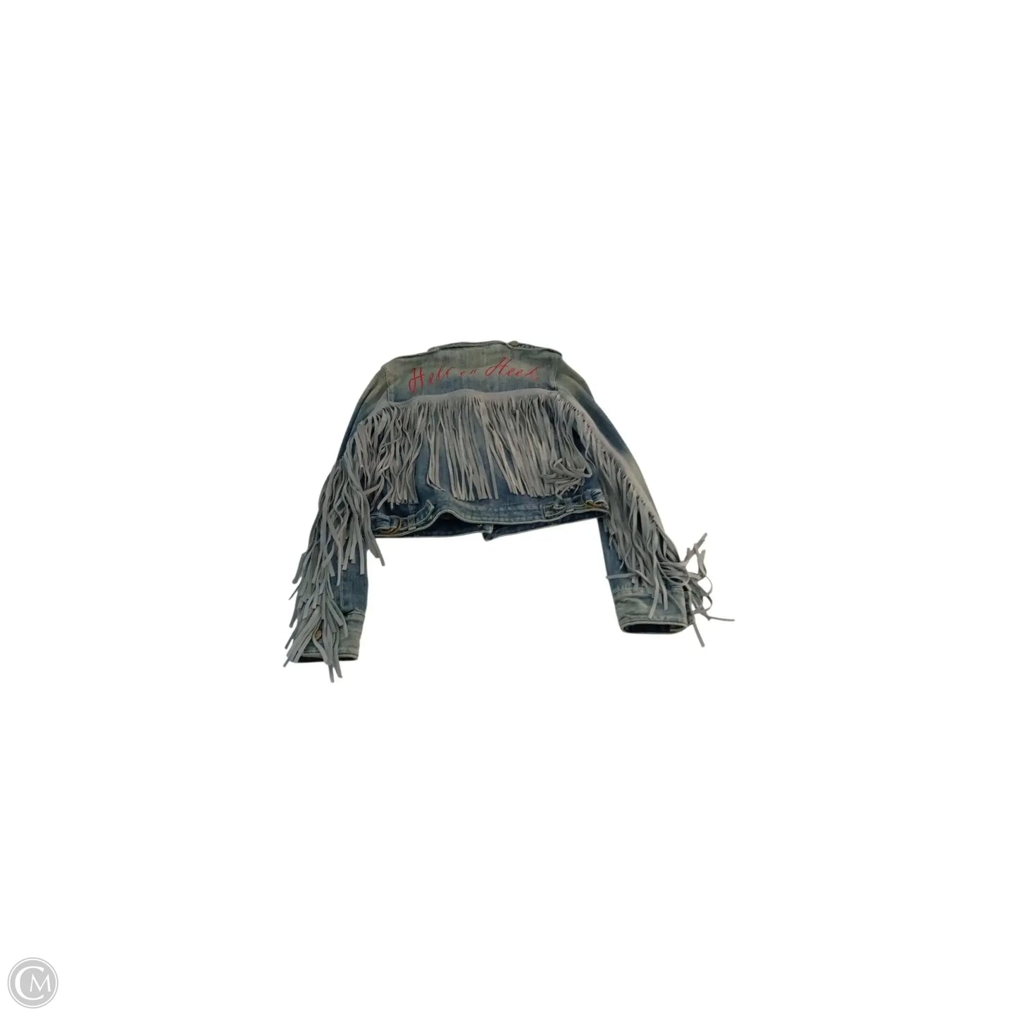 Jacket Denim By Mcguire In Blue, Size: S