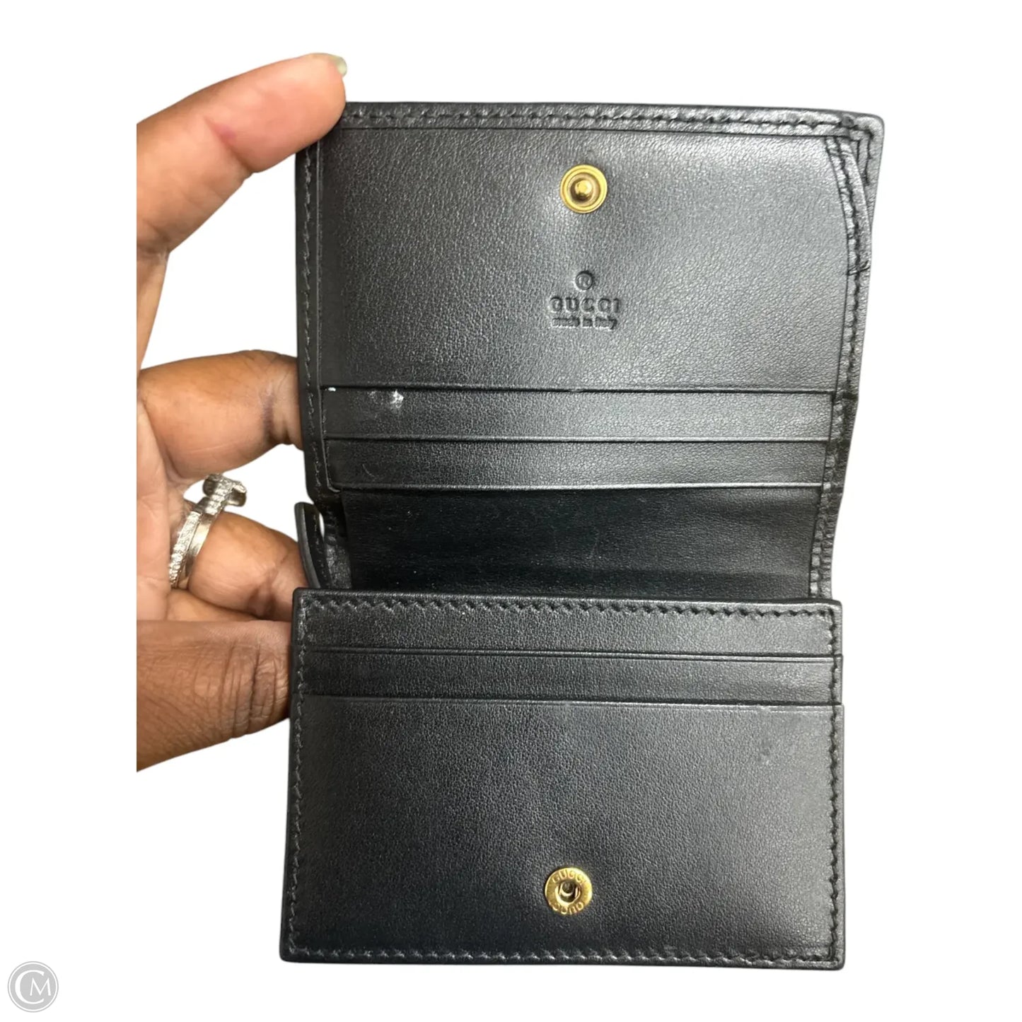 Wallet Luxury Designer By Gucci, Size: Medium