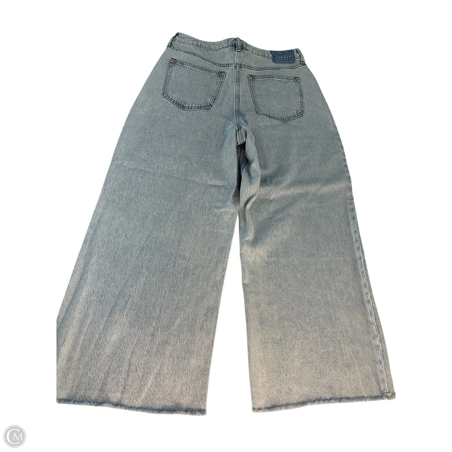 Jeans Wide Leg By Abercrombie And Fitch In Blue, Size: 8