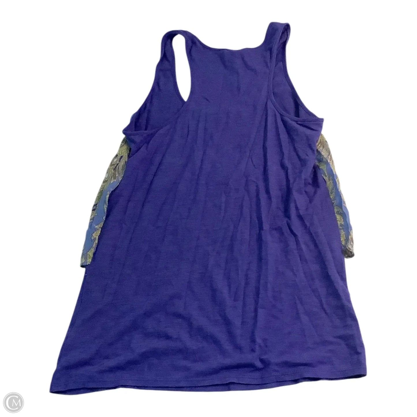 Top Sleeveless Basic By Clothes Mentor In Blue, Size: S
