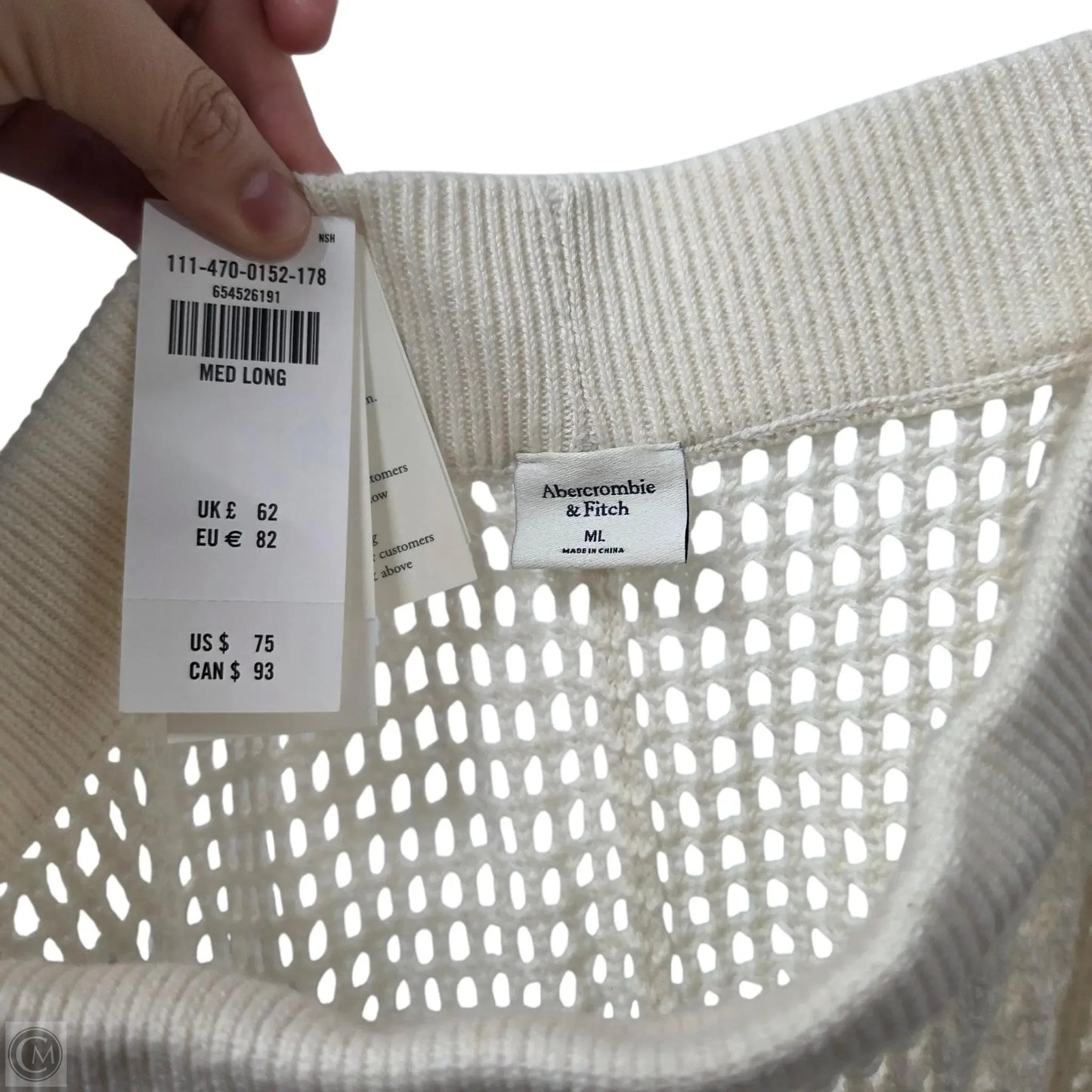 Pants Other By Abercrombie And Fitch In Cream, Size: M