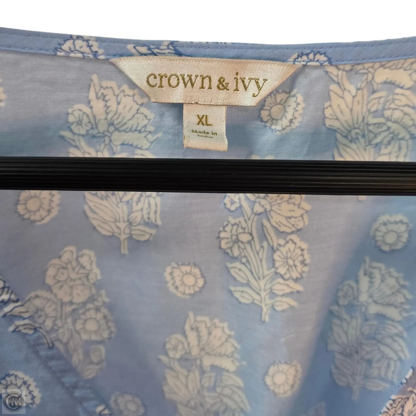 Dress Casual Maxi By Crown And Ivy In Blue, Size: Xl