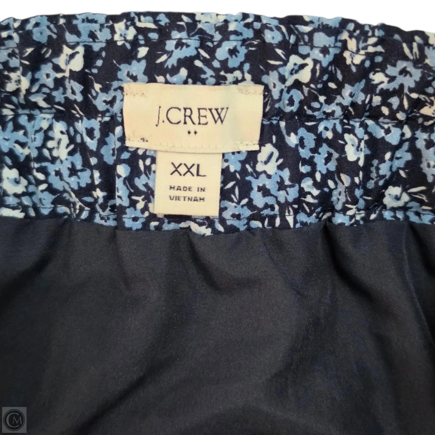 Skirt Midi By J. Crew In Blue, Size: Xxl