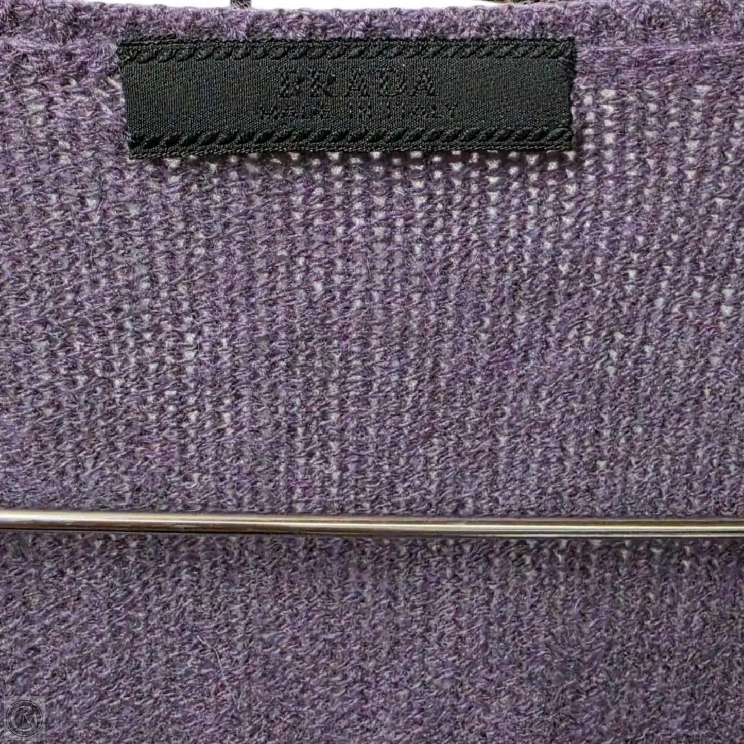 Sweater Luxury Designer By Prada In Purple, Size: L