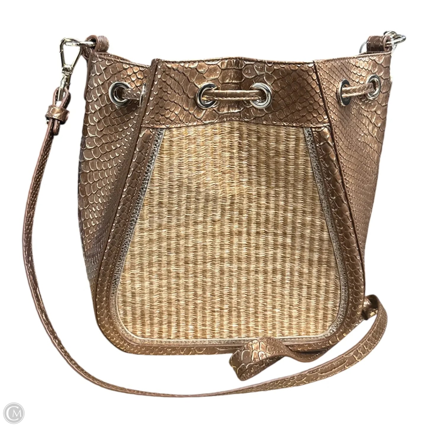 Handbag Designer By Brahmin, Size: Medium