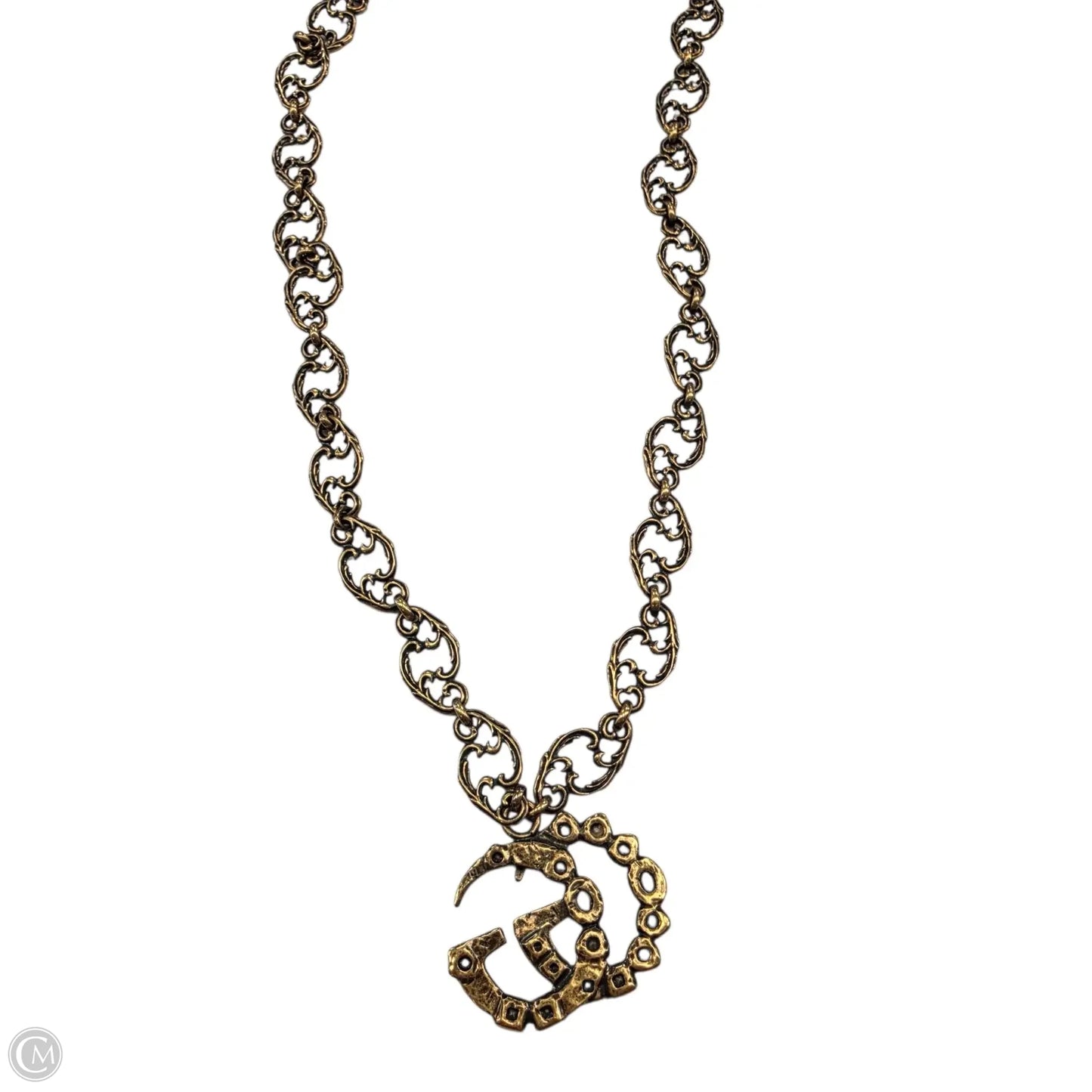 Necklace Luxury Designer By Gucci