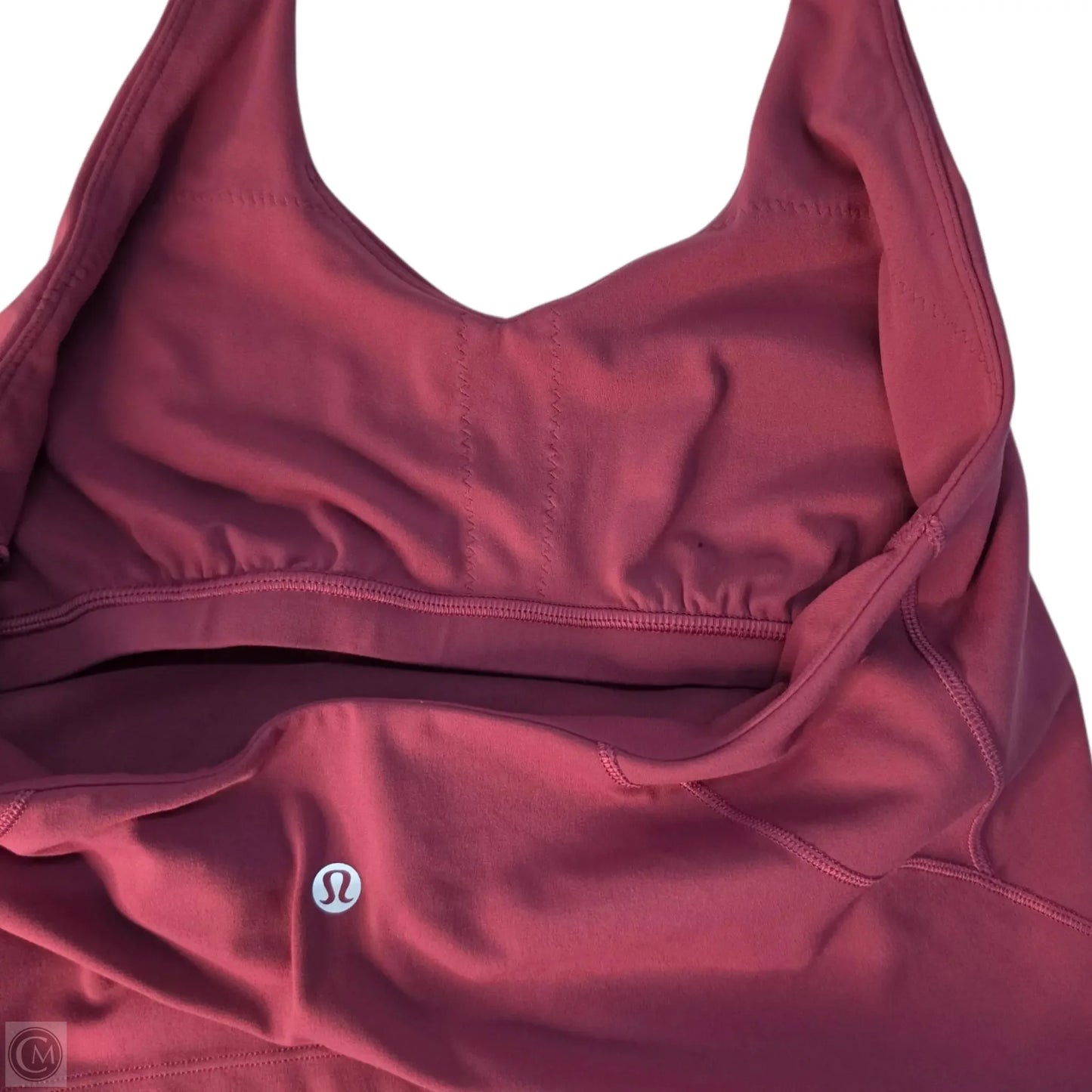 Athletic Bra By Lululemon In Pink, Size: 10