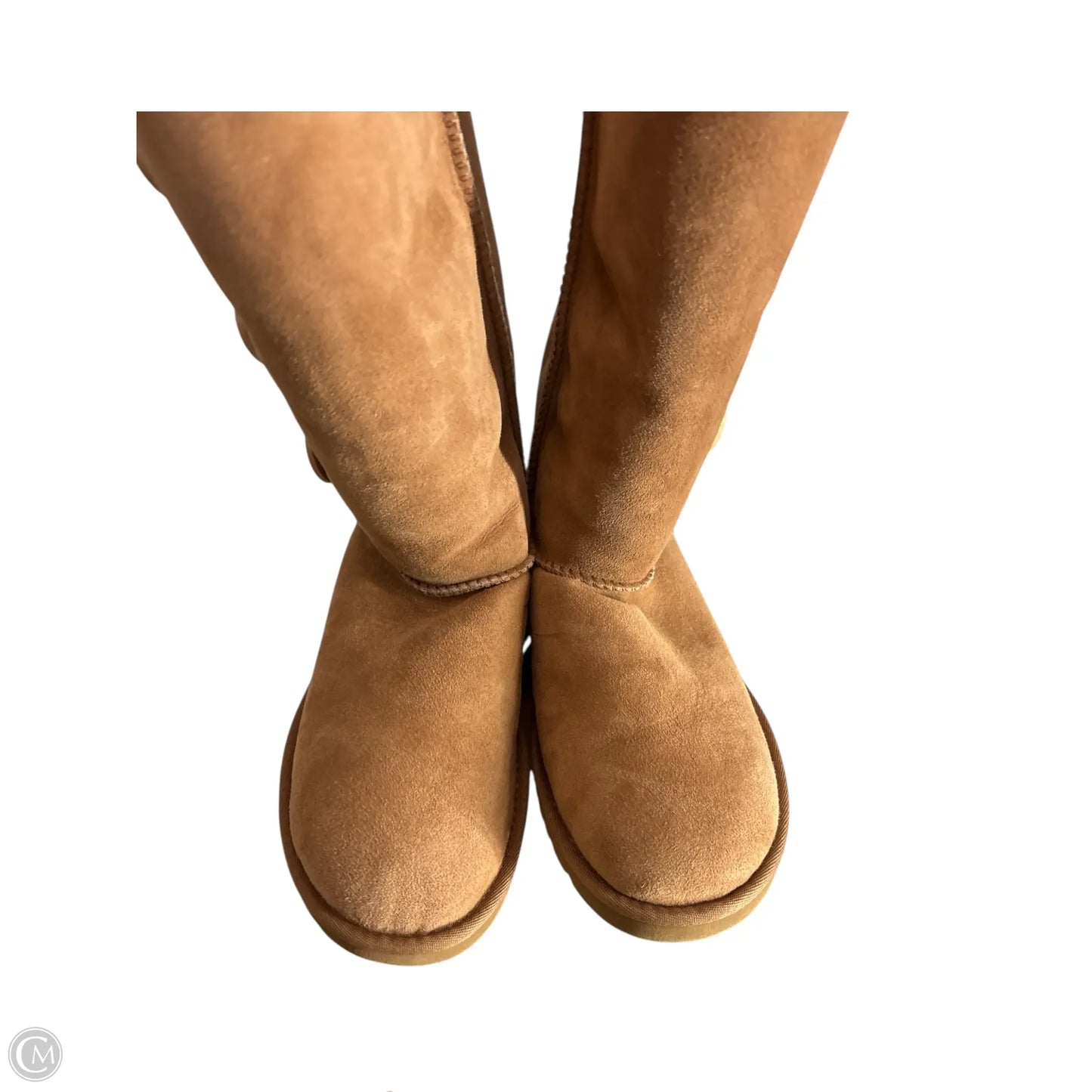Boots Designer By Ugg In Tan, Size: 8