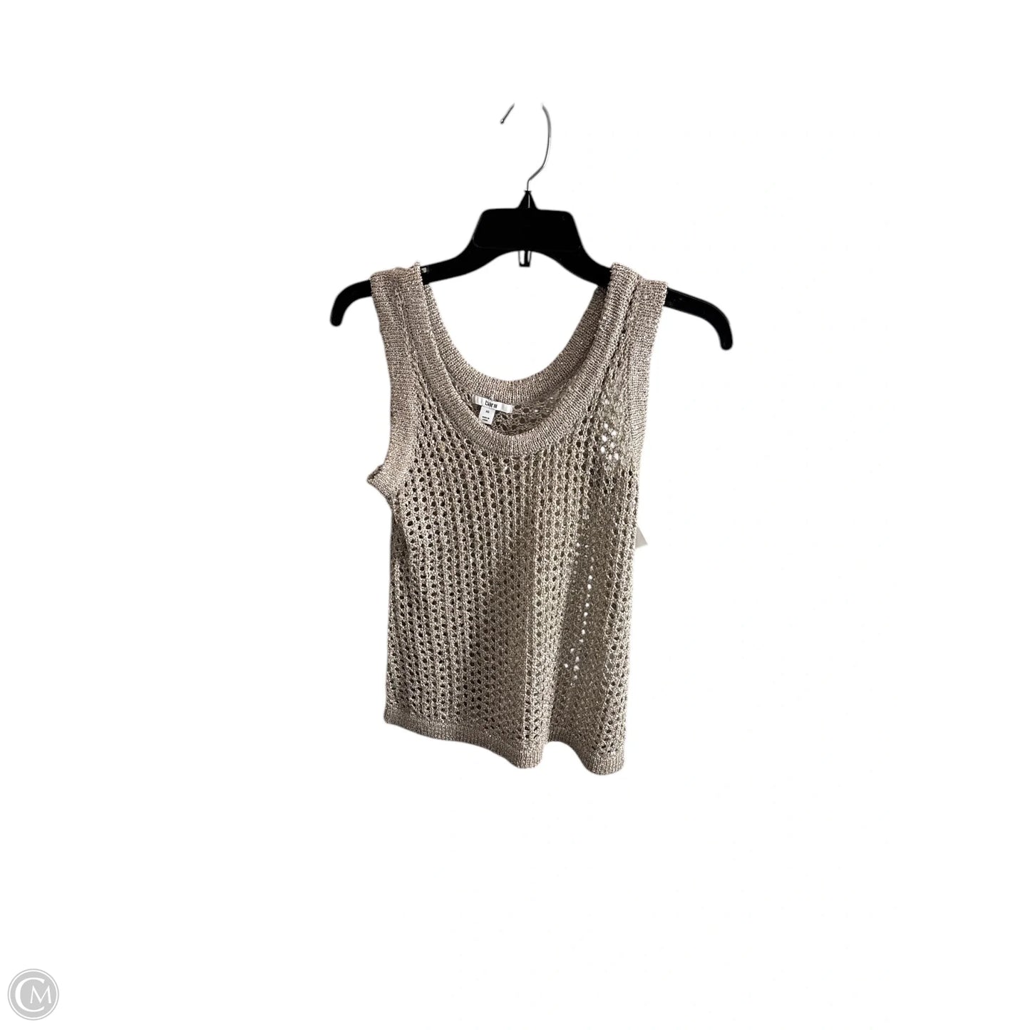 Top Sleeveless By Bar Iii In Gold, Size: Xs