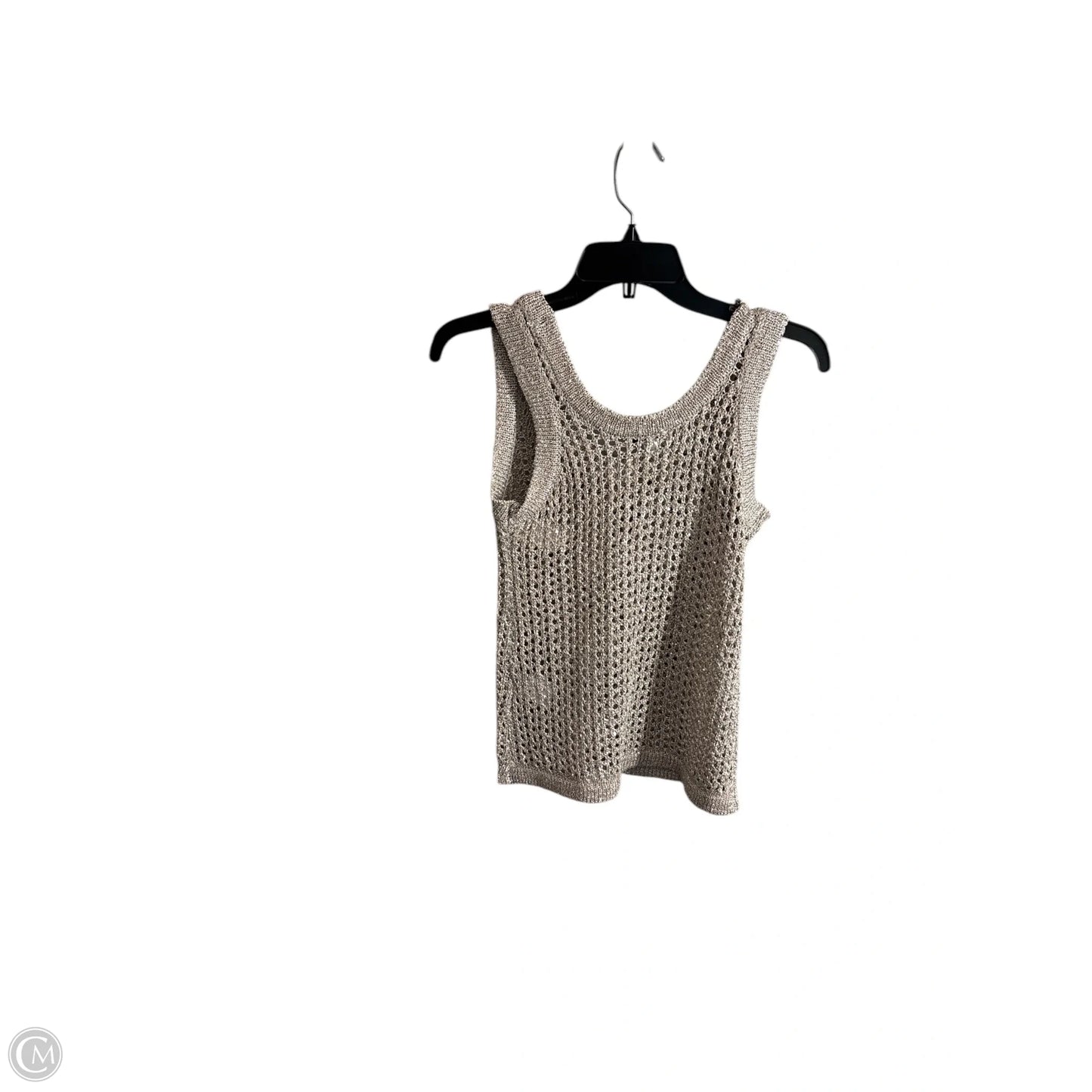 Top Sleeveless By Bar Iii In Gold, Size: Xs