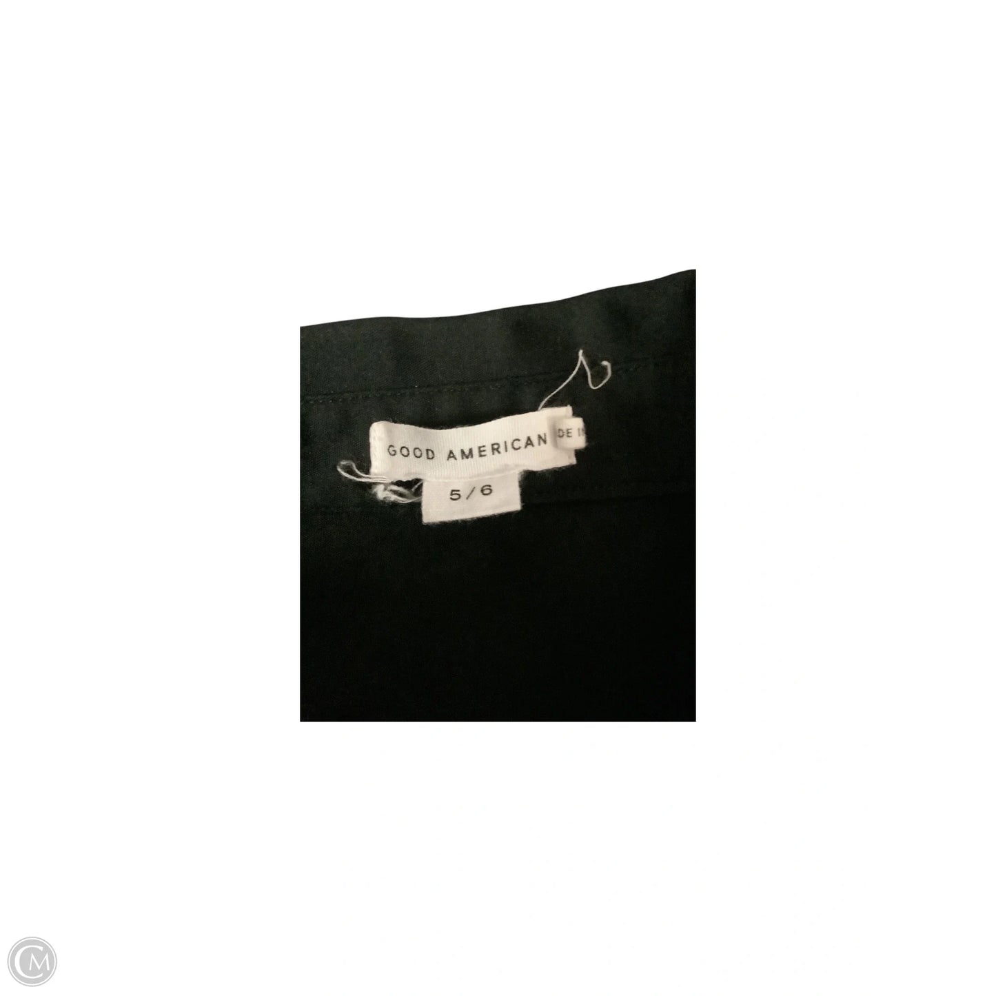 Jacket Shirt By Good American In Black, Size: 0