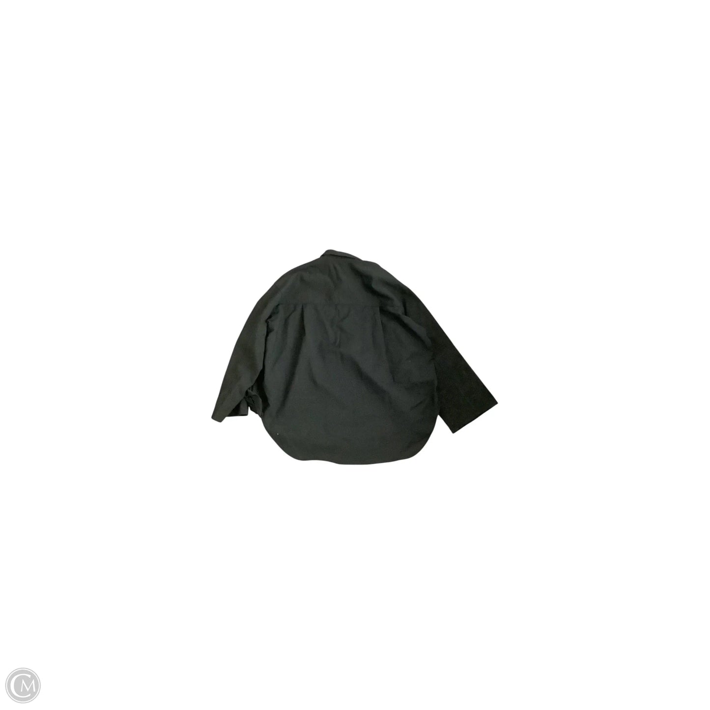 Jacket Shirt By Good American In Black, Size: 0
