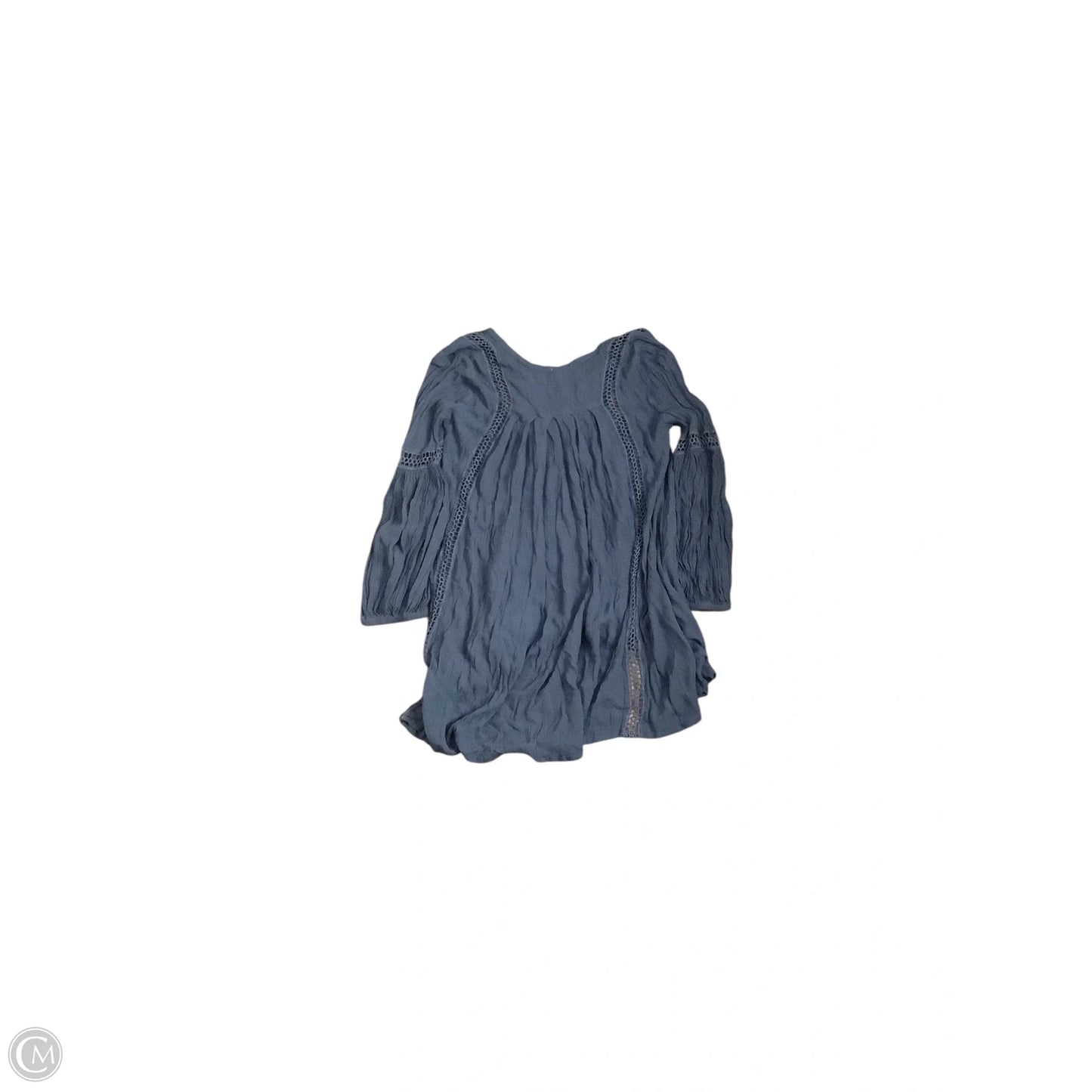 Top Long Sleeve By Free People In Blue, Size: S