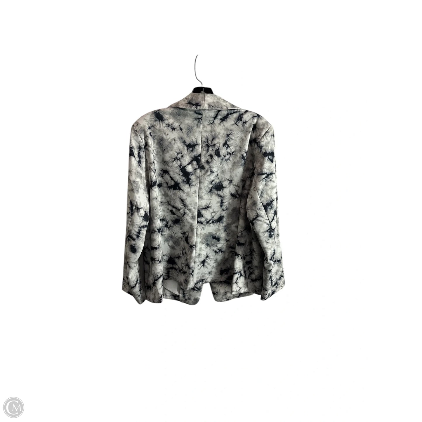 Blazer By Logo In Tie Dye Print, Size: L