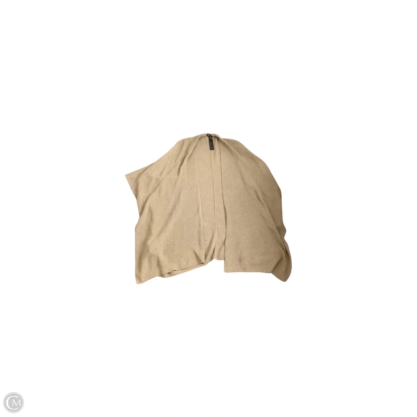 Sweater Cardigan By Eileen Fisher In Tan, Size: Osfm