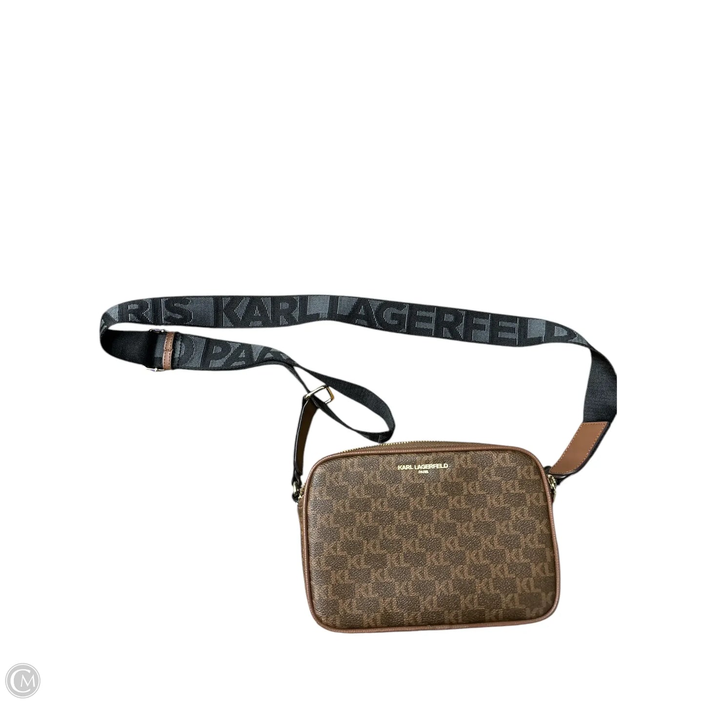 Handbag Designer By Karl Lagerfeld, Size: Medium