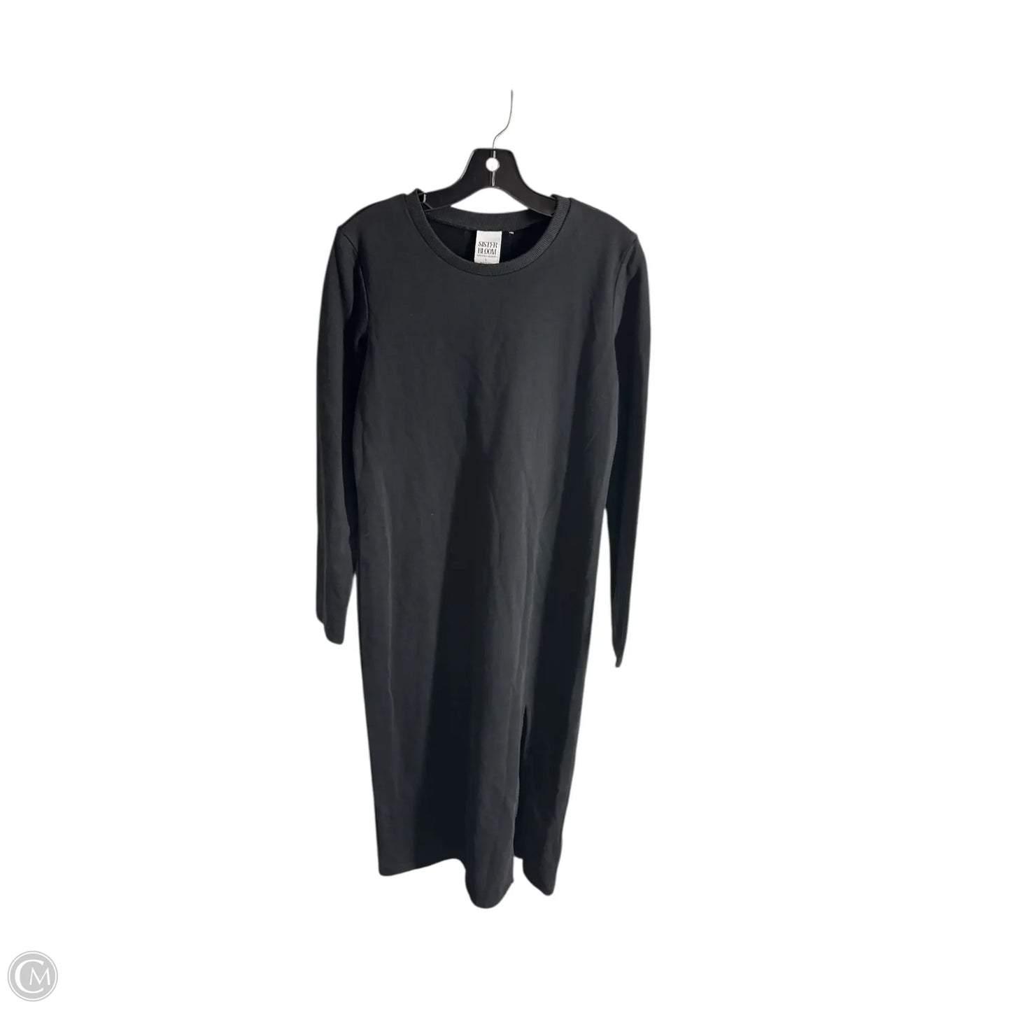 Dress Casual Maxi By Clothes Mentor In Black, Size: L