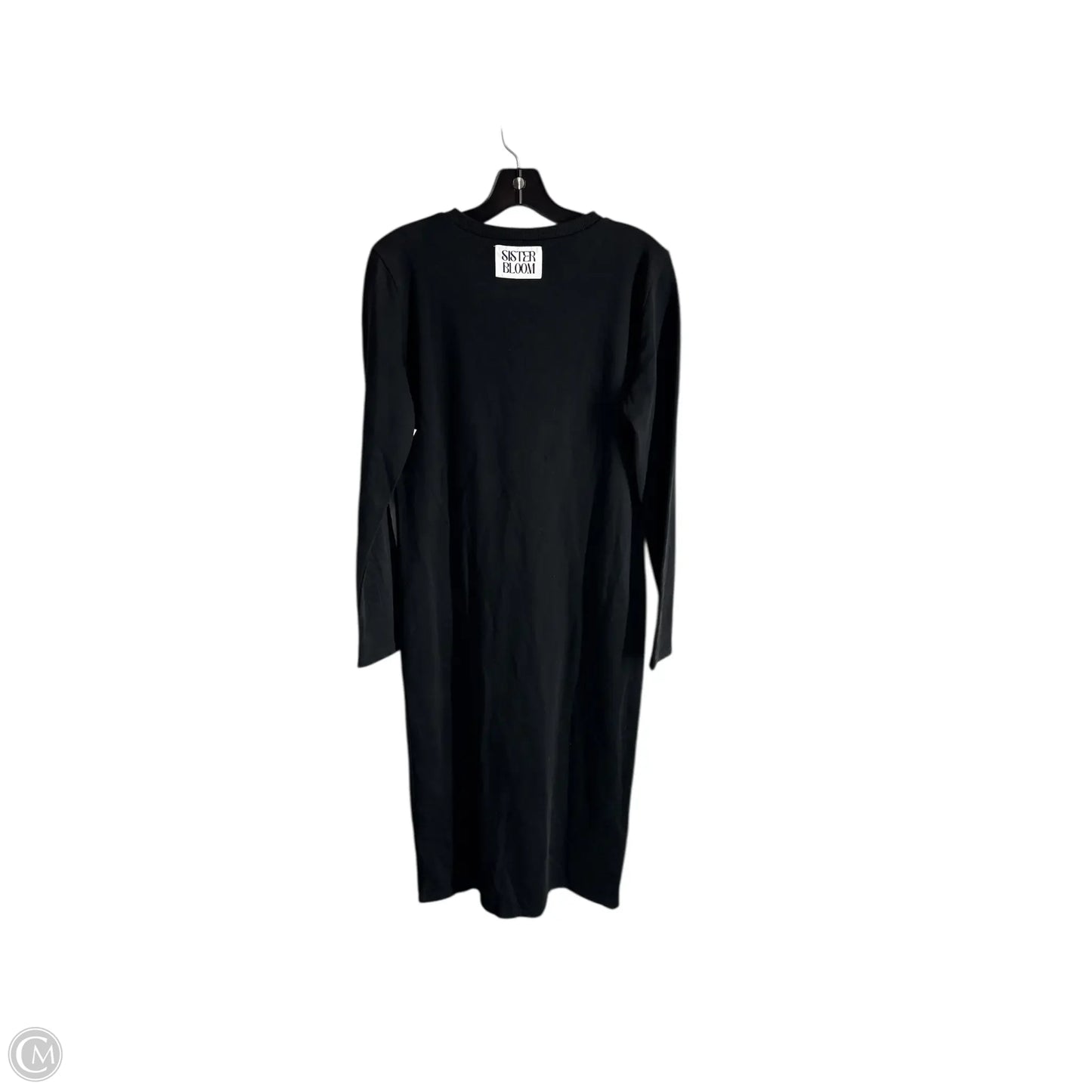 Dress Casual Maxi By Clothes Mentor In Black, Size: L
