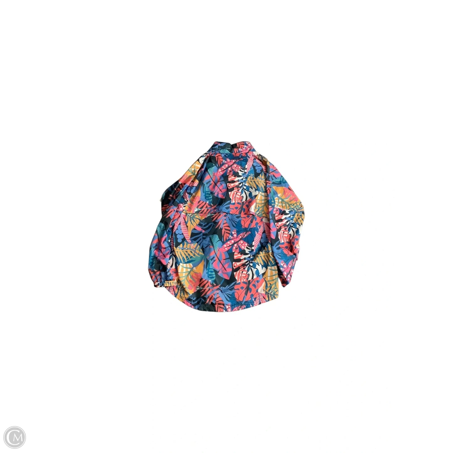Jacket Windbreaker By Lauren James In Multi-colored, Size: S