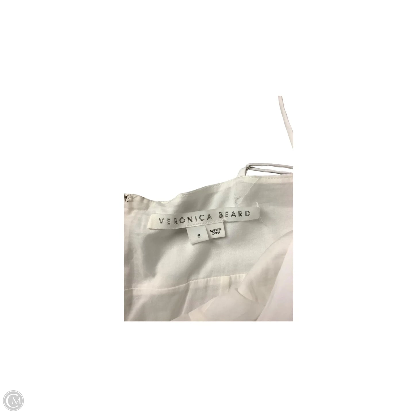 Dress Casual Maxi By Veronica Beard In White, Size: 6
