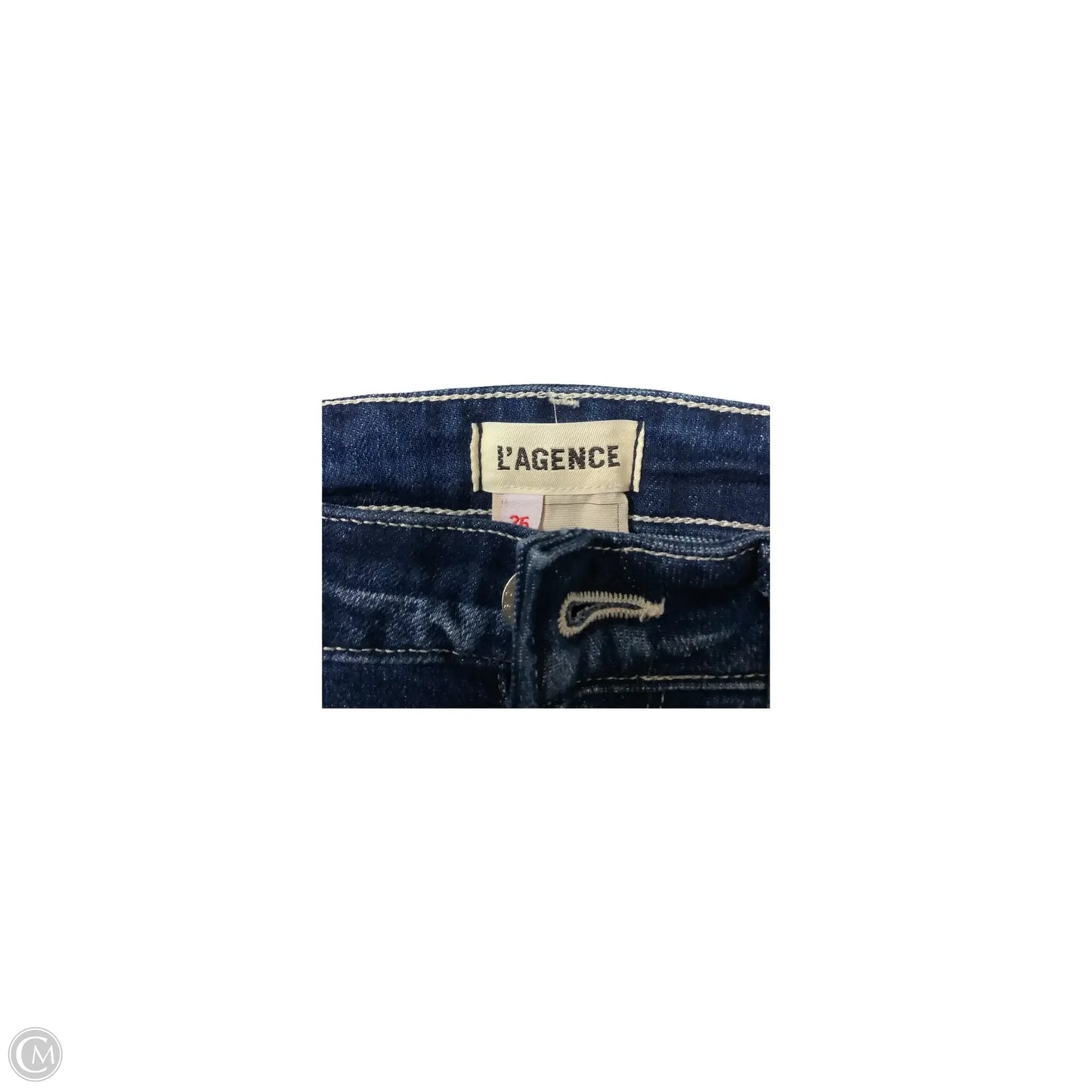 Jeans Flared By L Agence In Blue, Size: 2
