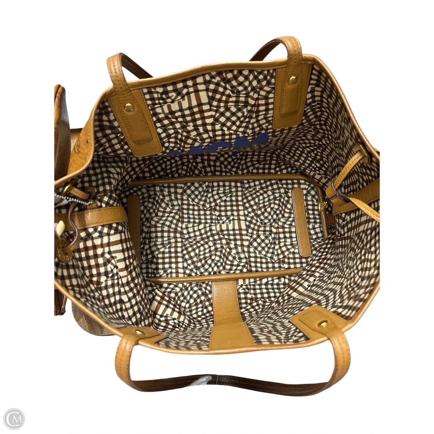 Handbag Luxury Designer By Mcm, Size: Medium