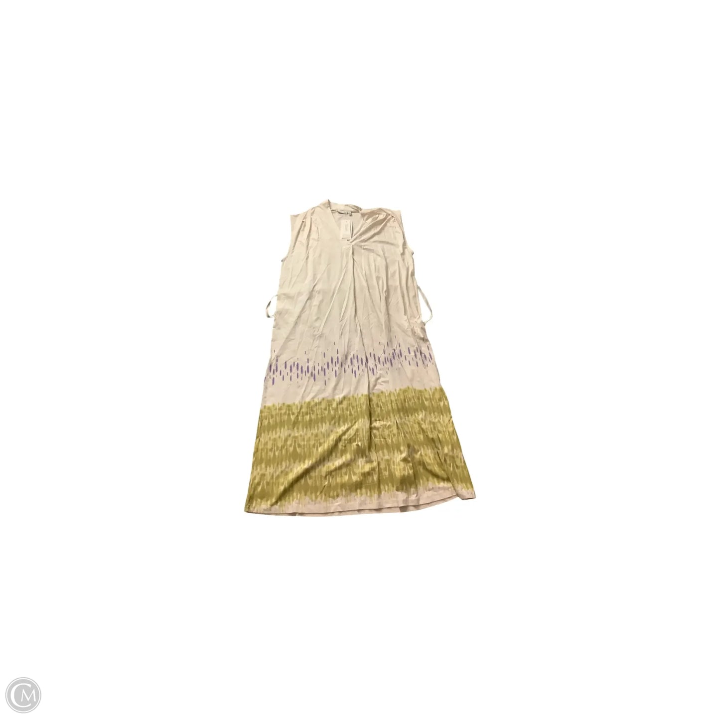 Dress Casual Maxi By Clothes Mentor In Cream, Size: L