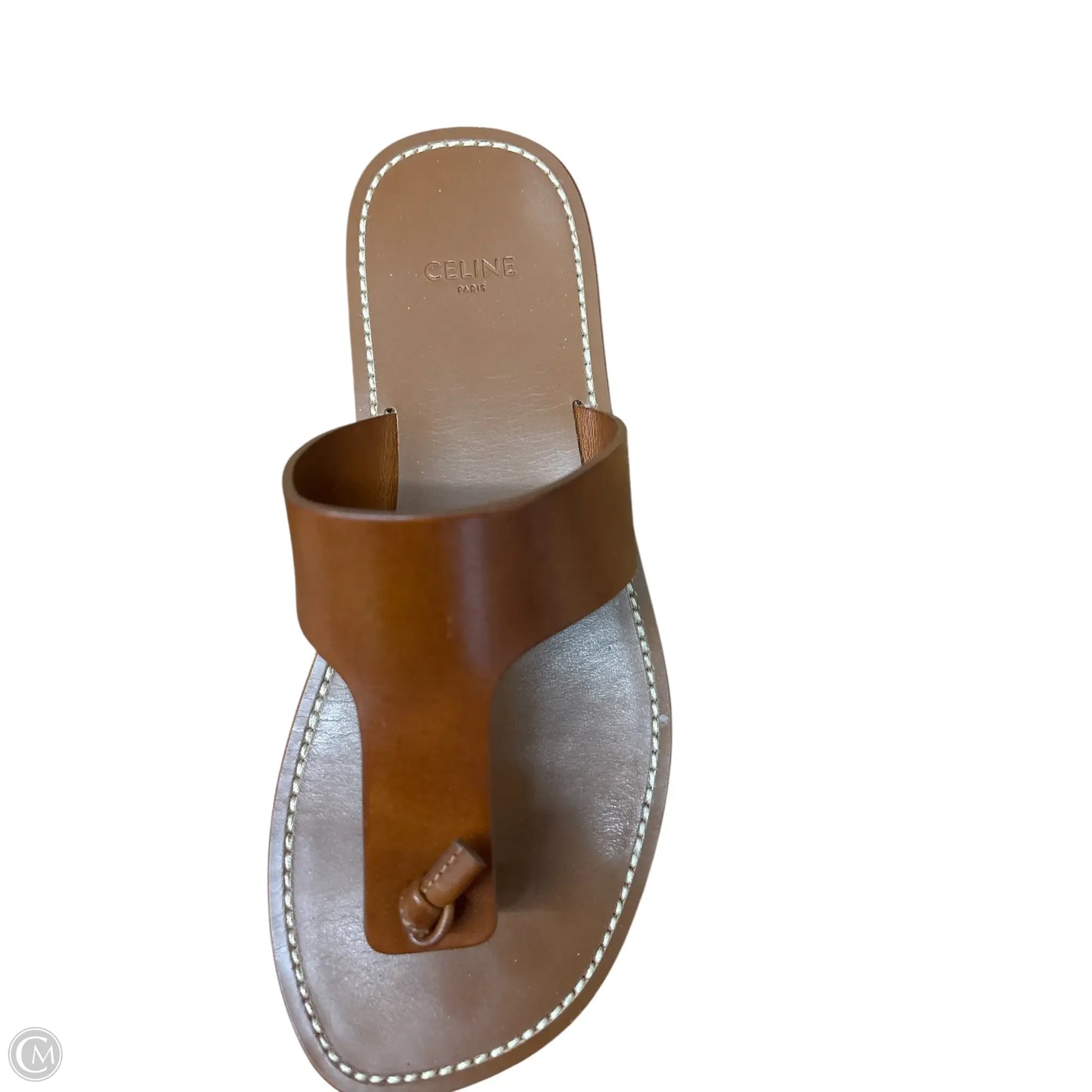 Sandals Luxury Designer By Celine In Brown