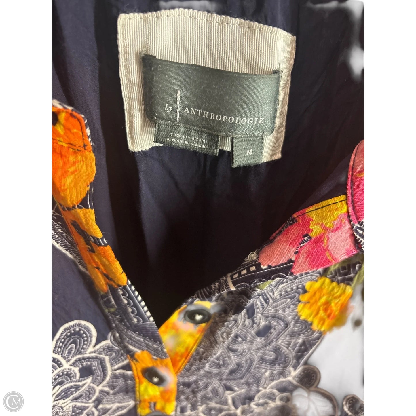 Dress Casual Maxi By Anthropologie In Blue, Size: M