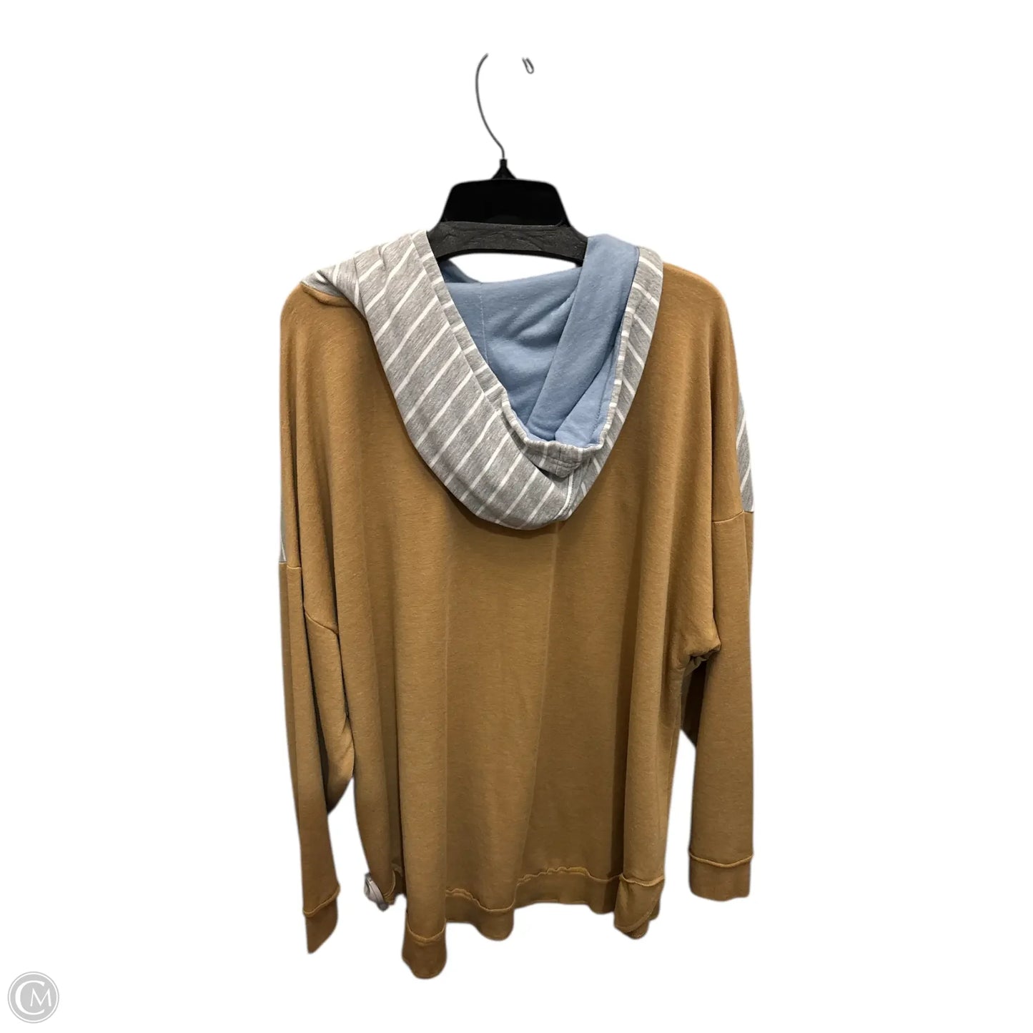 Sweatshirt Hoodie By Maurices In Striped Pattern, Size: 3x