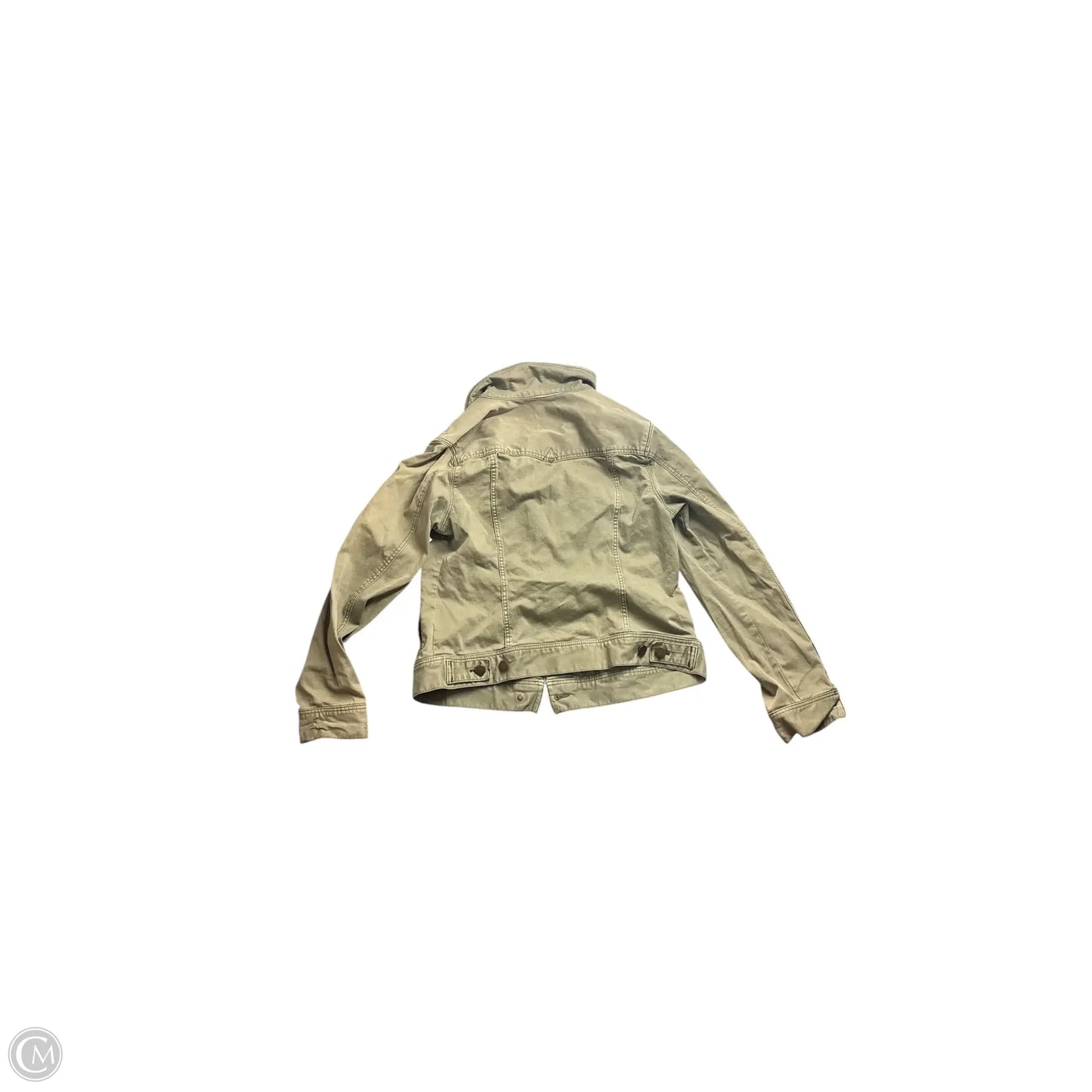 Jacket Denim By Liverpool In Tan, Size: M