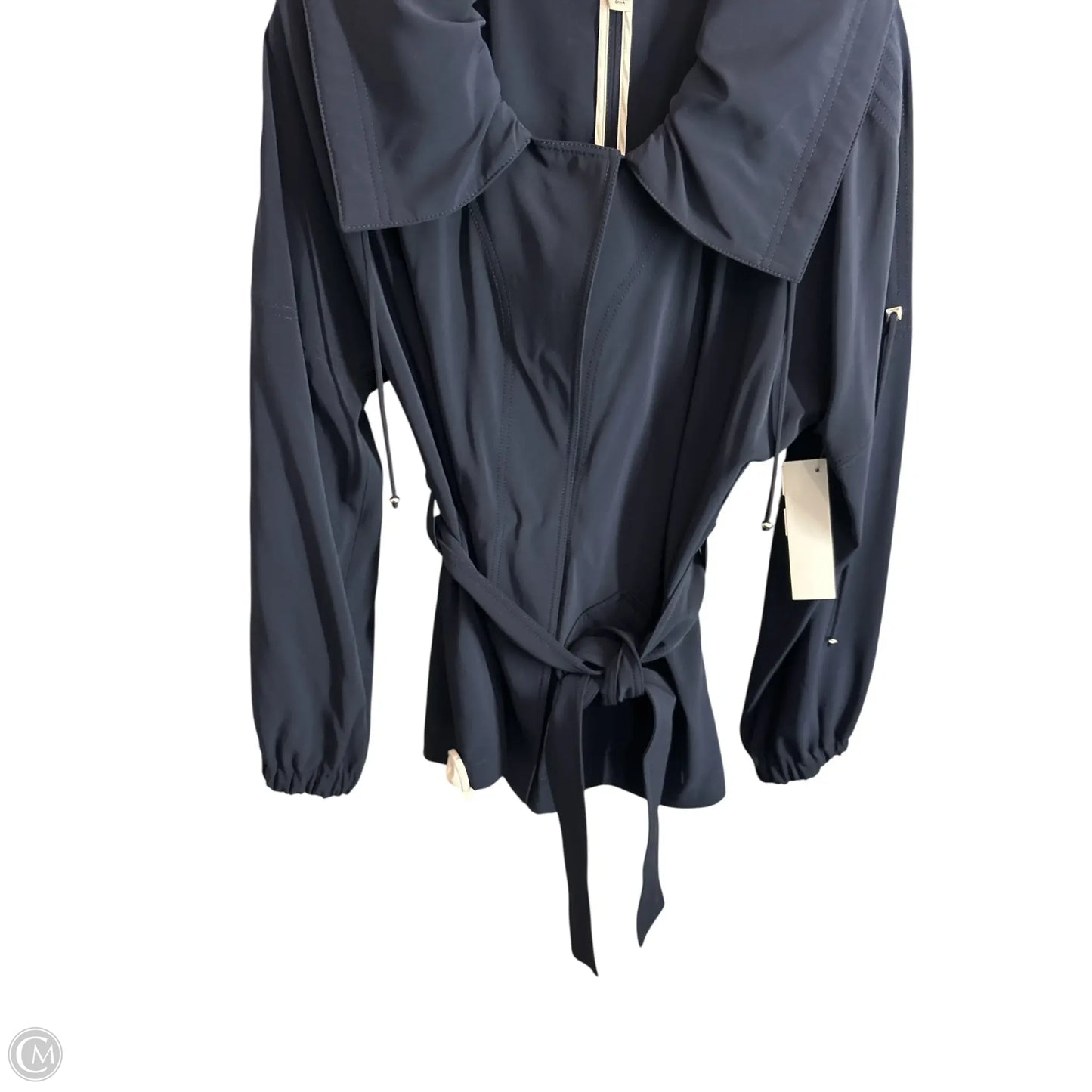 Jacket Luxury Designer By St John Collection In Navy, Size: M