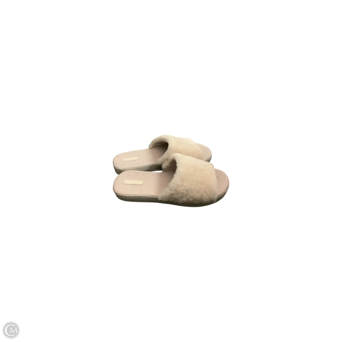 Slippers By Vince In Cream, Size: 9.5