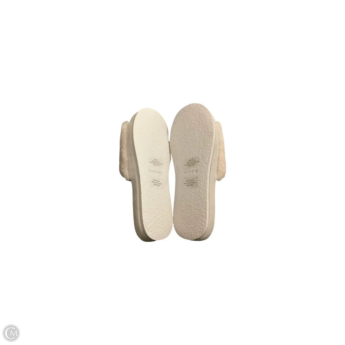 Slippers By Vince In Cream, Size: 9.5