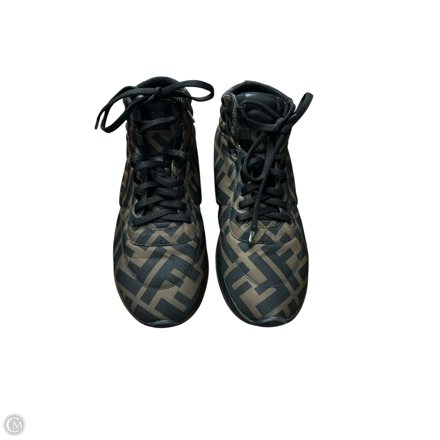 Shoes Luxury Designer By Fendi In Black & Brown