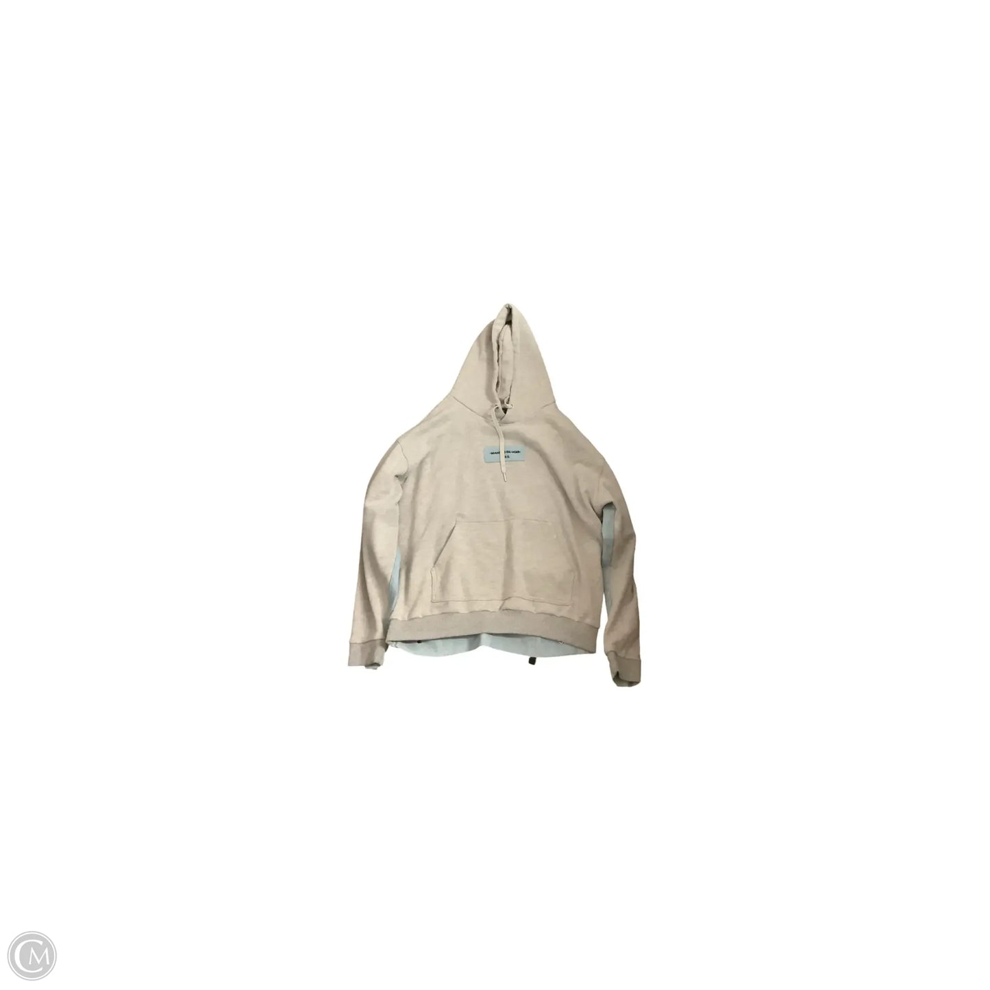 Sweatshirt Hoodie By Clothes Mentor In Grey, Size: 6