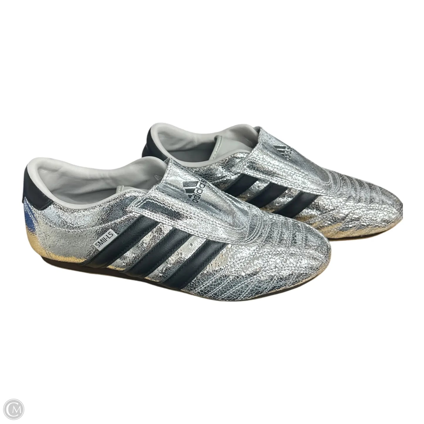 Shoes Sneakers By Adidas In Silver, Size: 11